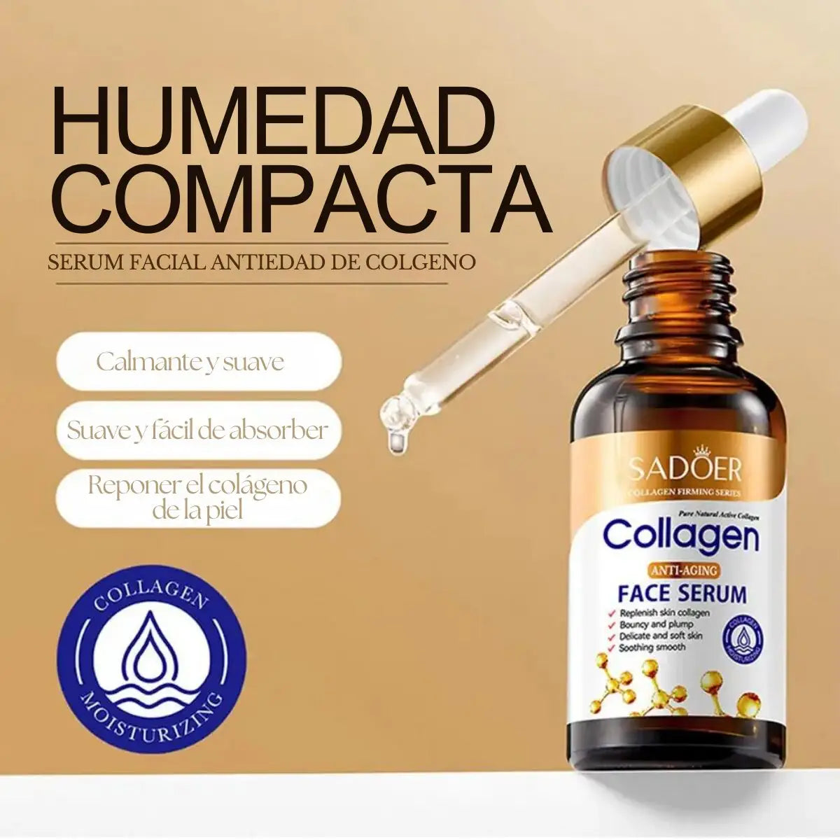 Suero de Colágeno Reafirmante: Dile Adiós a las Arrugas 💆‍♀️