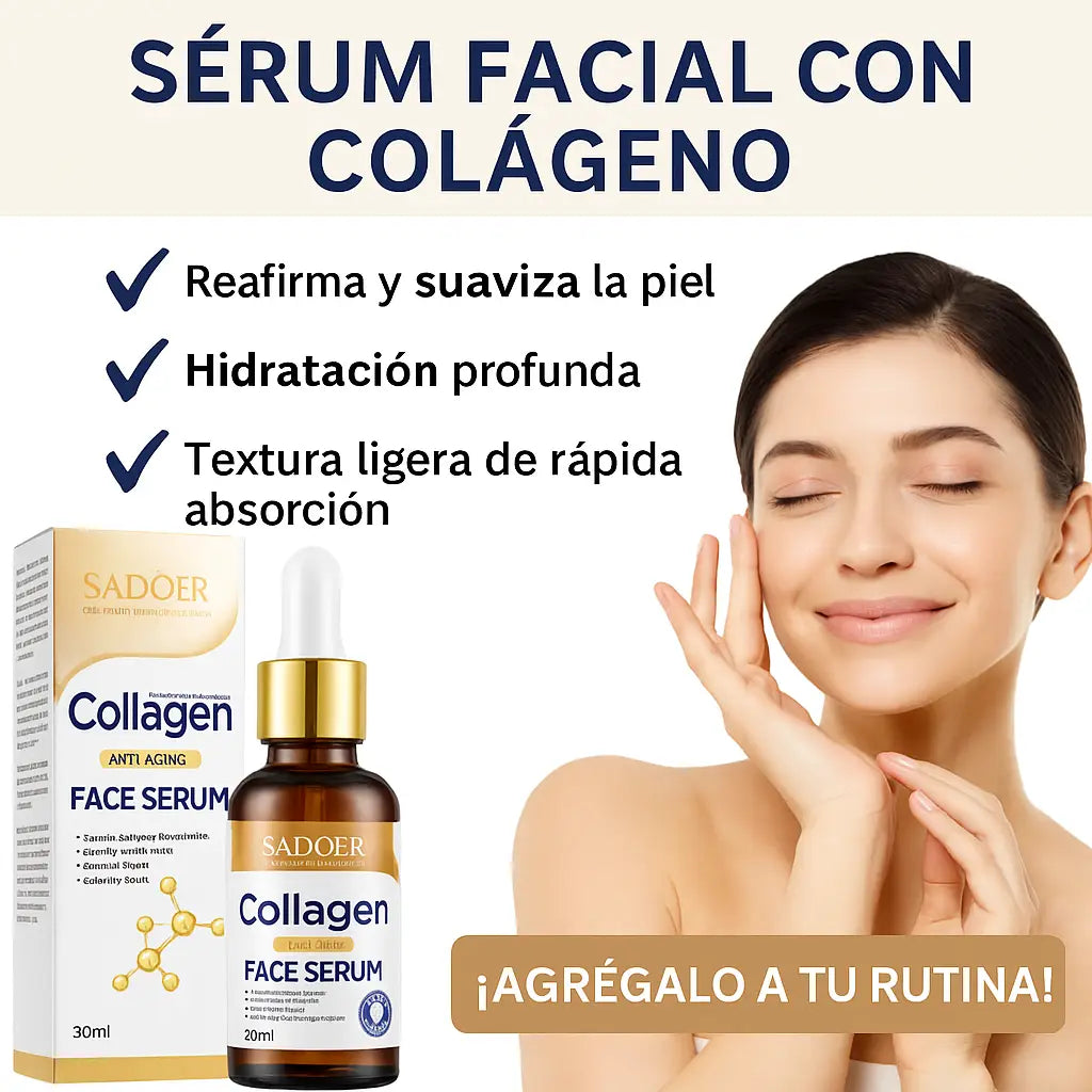 Suero de Colágeno Reafirmante: Dile Adiós a las Arrugas 💆‍♀️